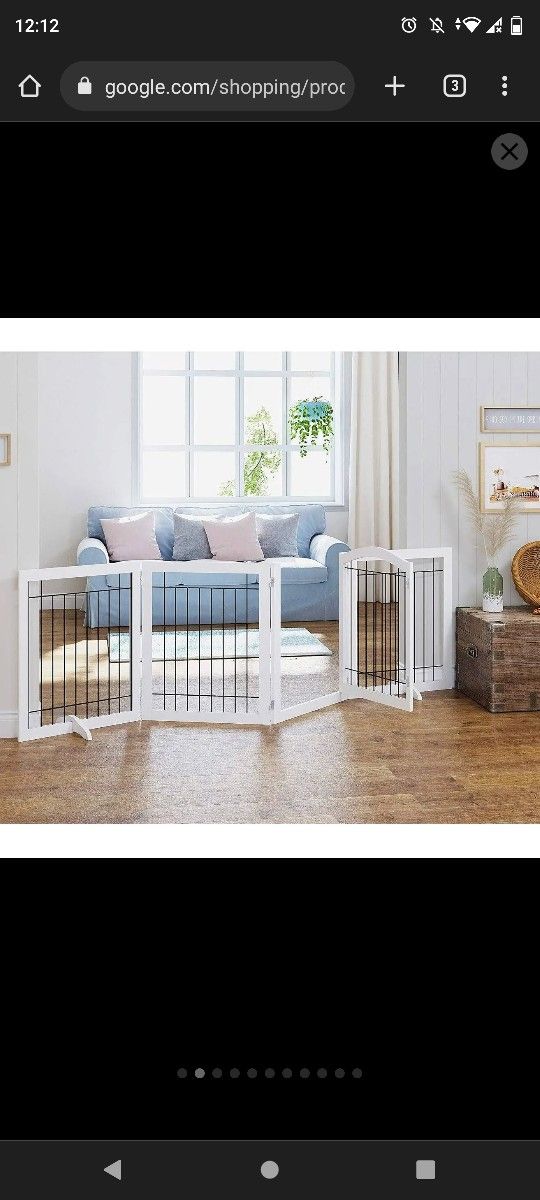 30 in tall 4 panel dog gate