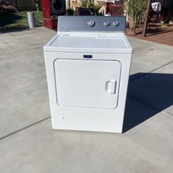 maytag dryer gas heavy duty super capacity good condition delivery and installation available 