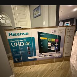 75” Hisense Smart 4K Led Uhd Tv