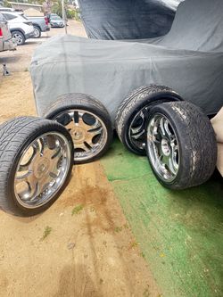 24” Rims & Tires – 305/35R24