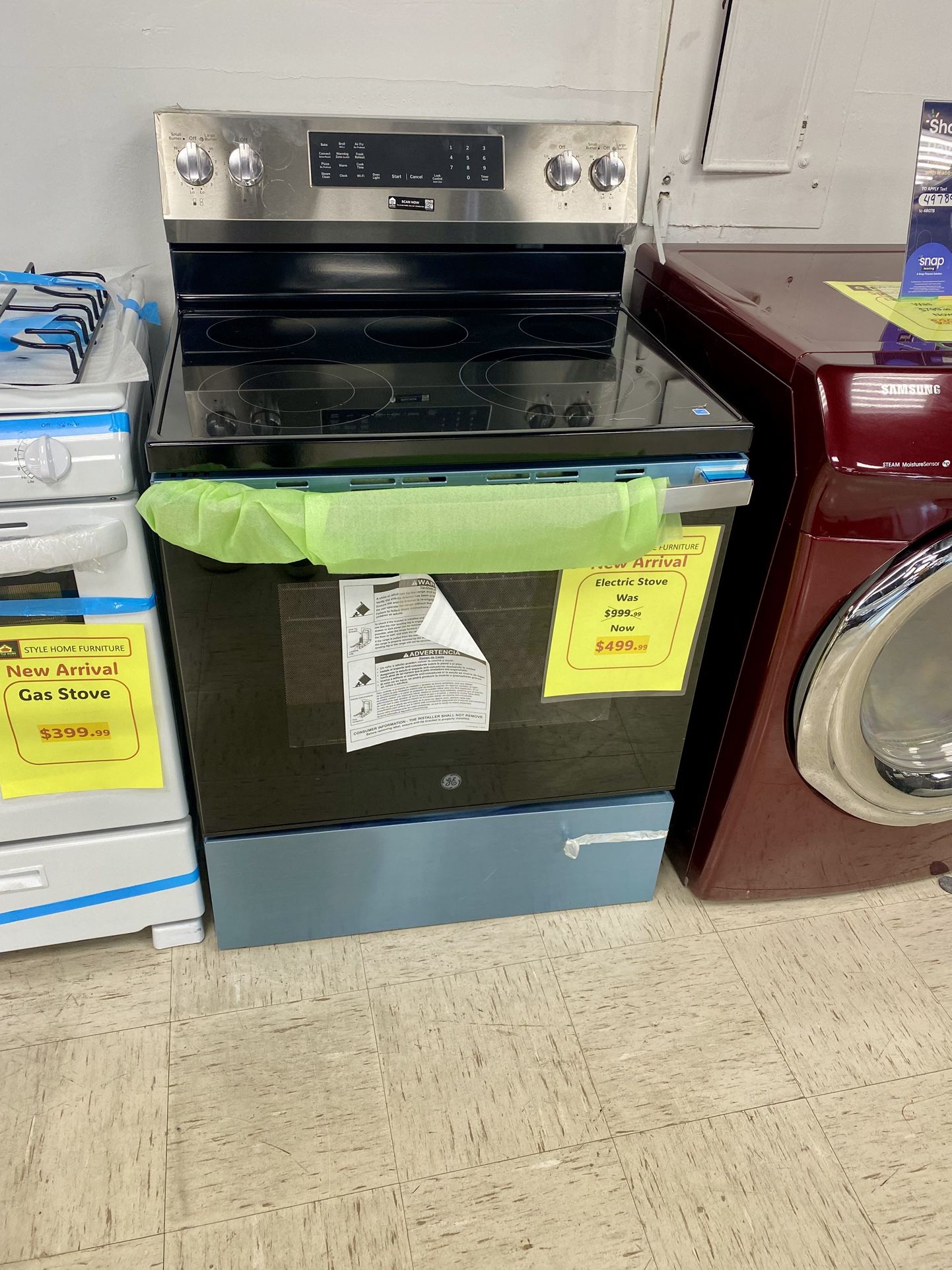 Electric Stove $499
