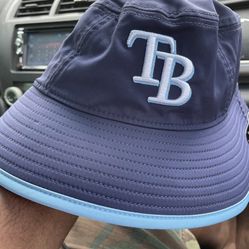 Navy Blue Tampa Bay Rays Bucket Hat
