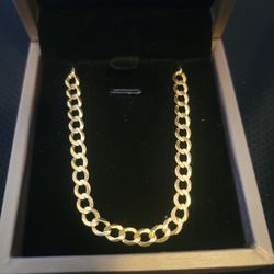 14kt Gold Curb Chain 
