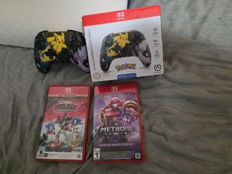 Nintendo Switch 2 Games + Controller