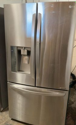 LG 3-Door Stainless Steel Refrigerator Fridge
