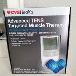 BRAND NEW, NEVER OPEN ADVANCE Tens Targeted Muscle Teraphy