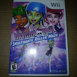 Wii Game Monster High 