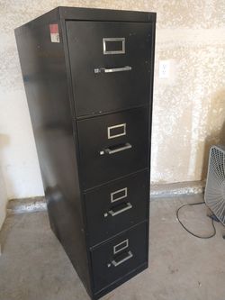 Tall file cabinet