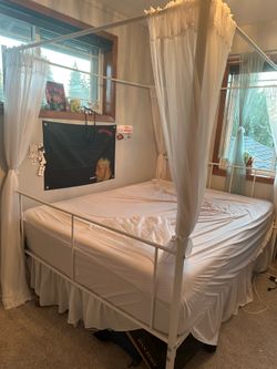 Queen Canopy Bed Frame