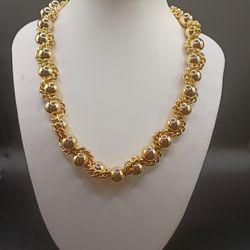 Collar De Oro Laminado Muy Buena Calidad No Oscurece Ni Mancha Tu Piel