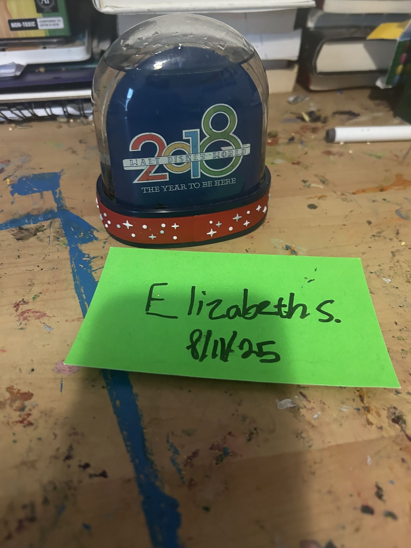 2018 Disney Snowglobe