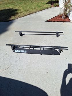 Yakima Roof Rack Cross Bars with Wind Fairing