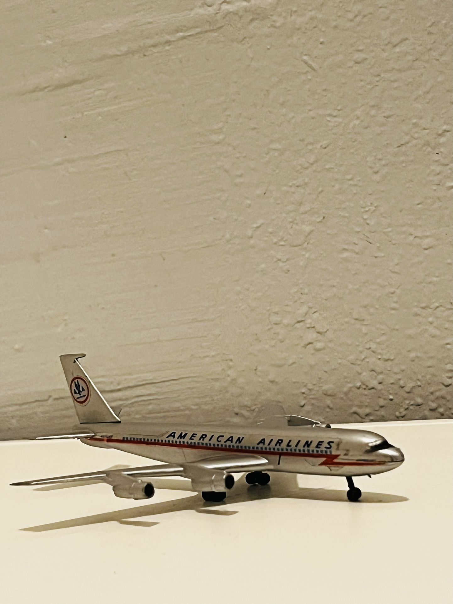 Rare Vintage BACHMANN MINI PLANES Boeing 707 American Airlines