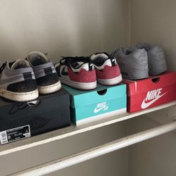 Lot Of Nike Sneakers Size 9