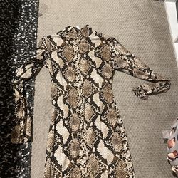 Animal Print Dress Size XS
