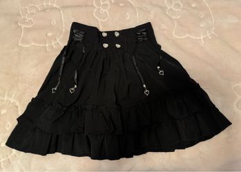 Black Jirai Kei Skirt (S)