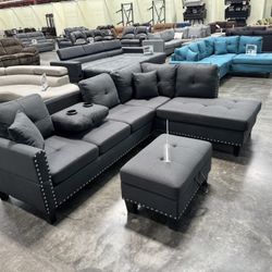 Sectional Sofa New In Box 