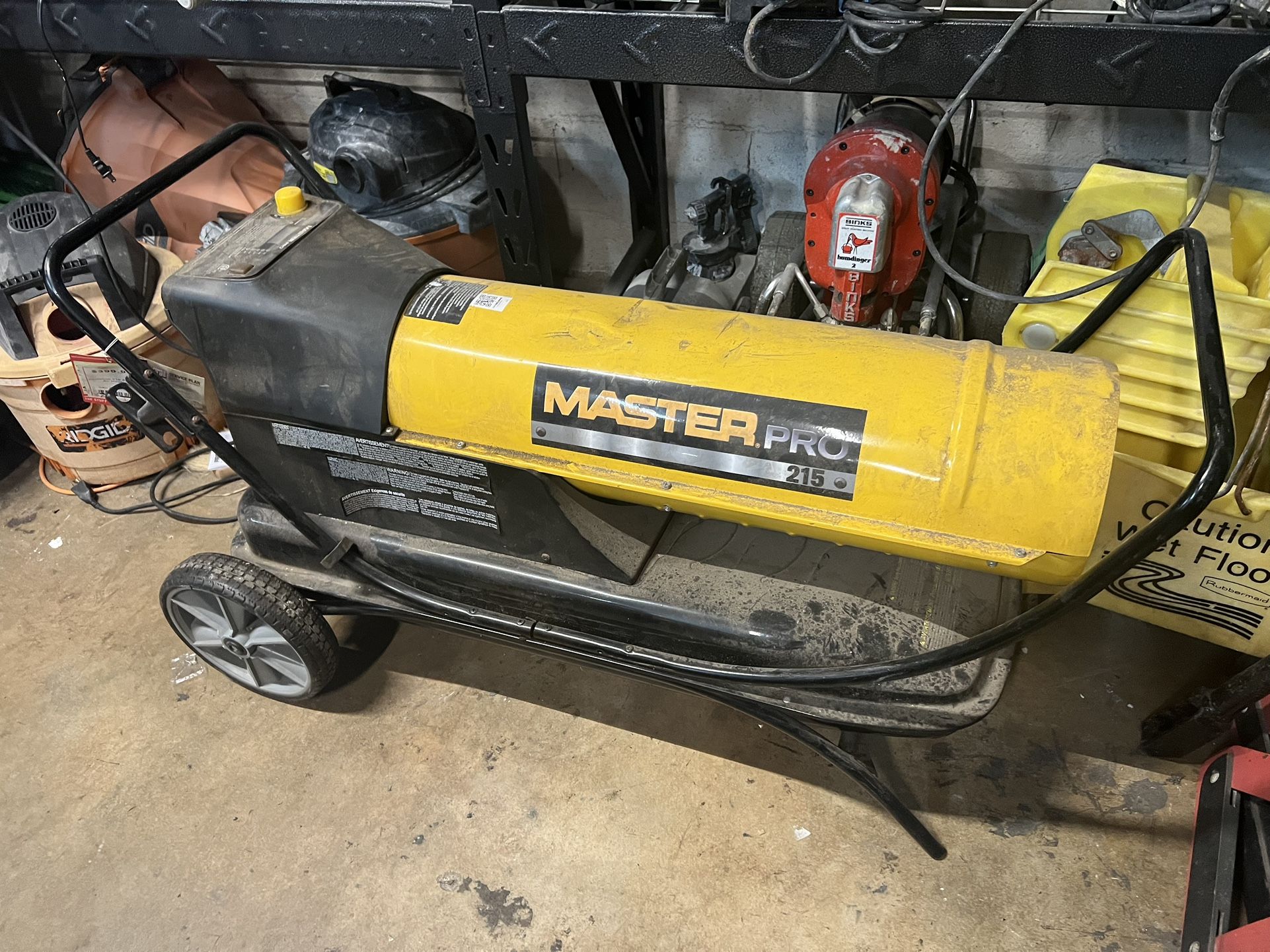 Master Pro 215,000 BTU Kerosene Portable Heater