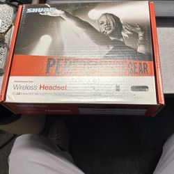 Shure Wireless Headset and Receiver