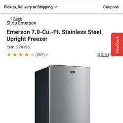 Emerson Freezer