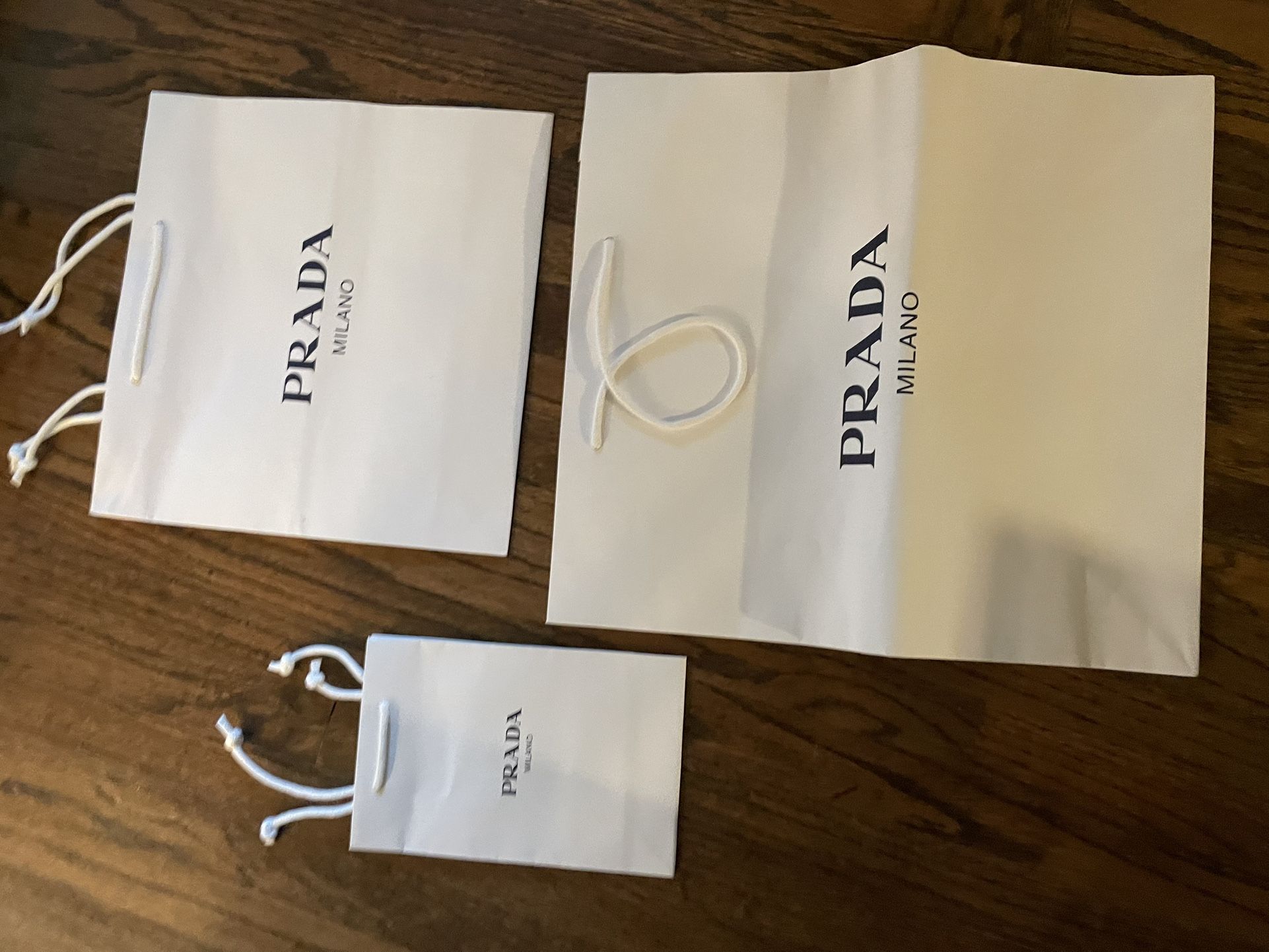Prada Paper Bags