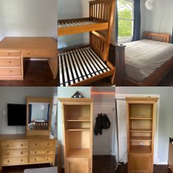 Solid Wood Bedroom SET (MAKE AN OFFER!)