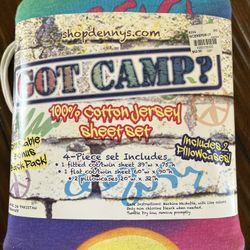 Girls Twin Sheet Set With Bonus Backpack And Two Pillow Cases 