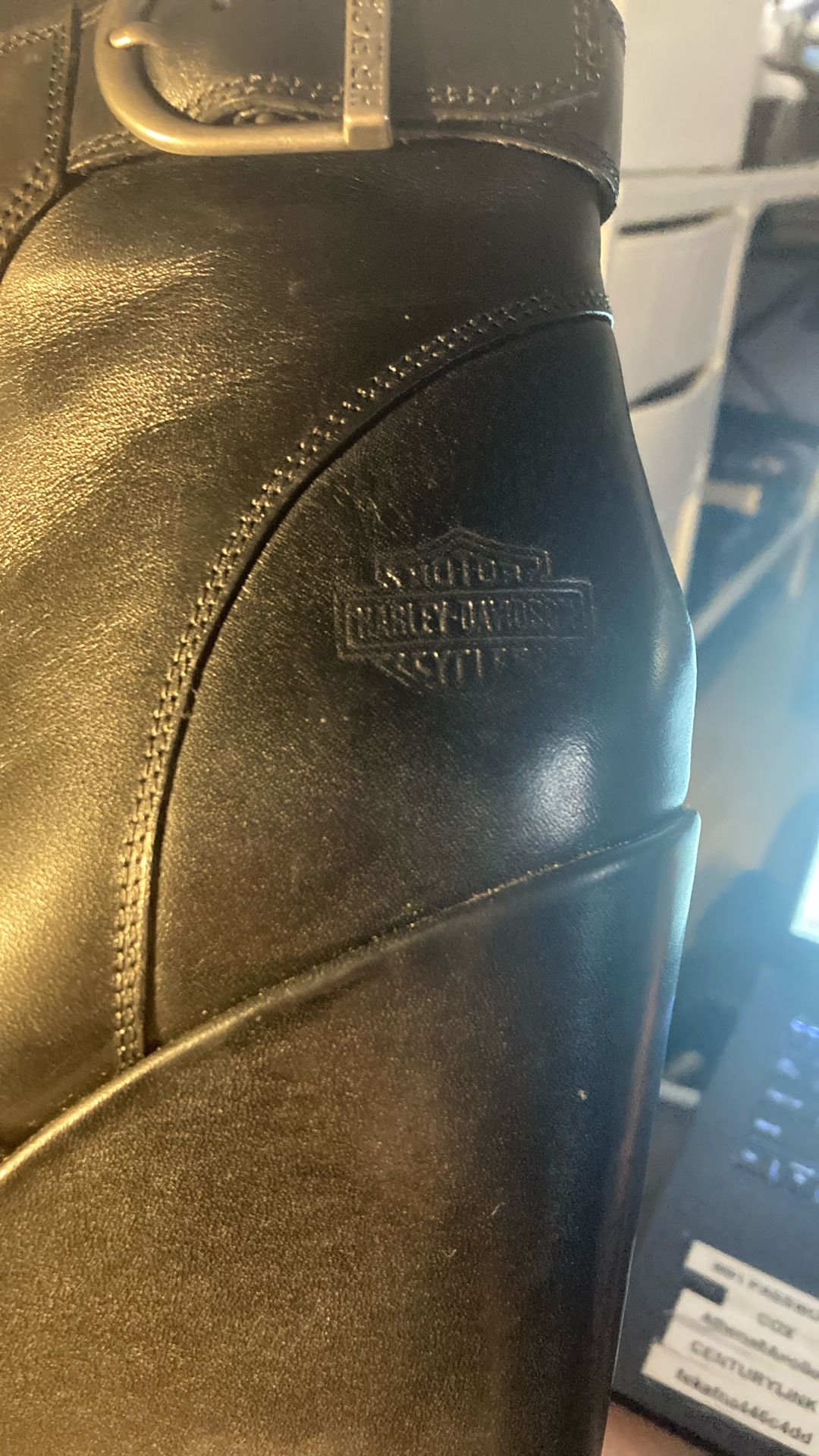 Harley Davidson Black West Boots