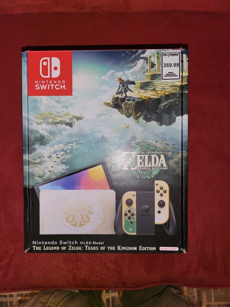 Nintendo Switch OLED Zelda Tears Of The Kingdom Mario Kart 8 Switch 2