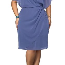 Women's Plus Size Midi Cocktail Dress