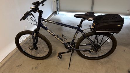 KHS Alite 50 Mountain Bike with Premium Topeak Rear Rack & Cargo Bag