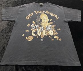 Mens Large Vintage 1996 WWF Stone Cold Austin 316 Dont Trust Anyone Tshirt