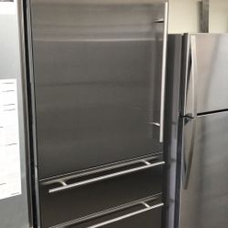 Viking 36”wide 7series Built In Stainless Steel Bottom Freezer Refrigerator 