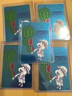 Luffy Watermelon One Piece Card Promo Natsu-Comi Japan 2026