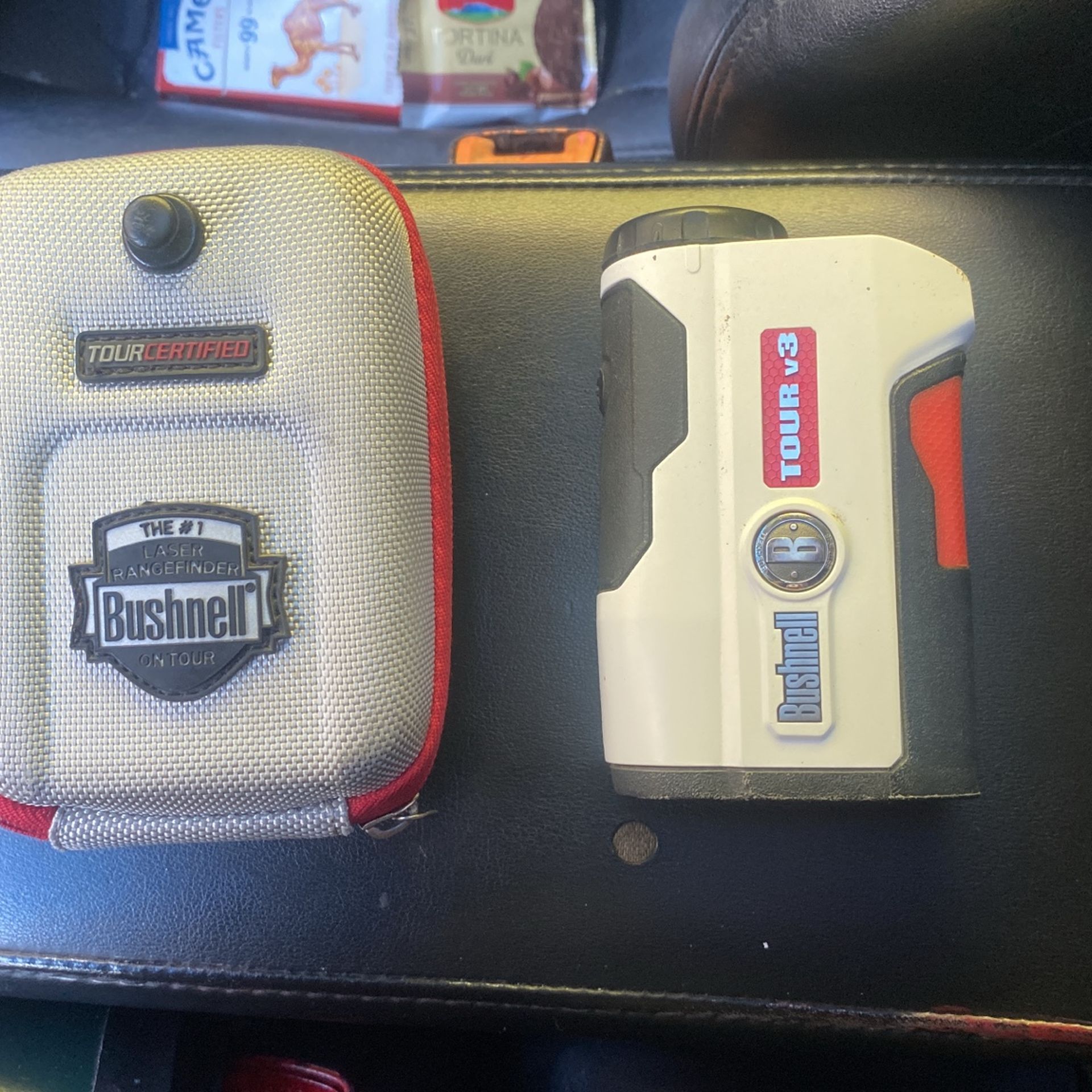 Bushnell Tour V3 Laser Rangefinder.