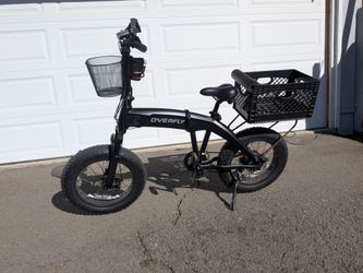 Overfly Hummer 20" 48v 500w folding E-bike