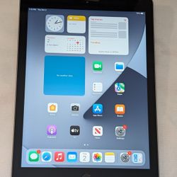 Very Nice APPLE iPad 5 32GB WIFI PLUS 4G CELLULAR UNLOCKED iOS16
