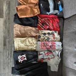 2T BOY SHORTS NIKE JEAN AND OUTFITS BUNDLE