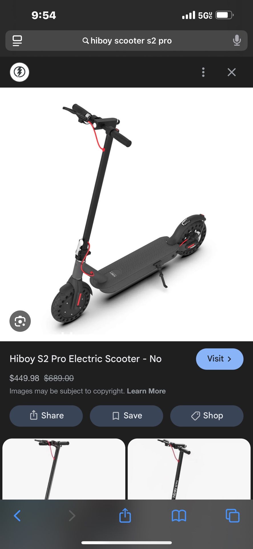 Hiboy Eletric Scooter s2 Pro
