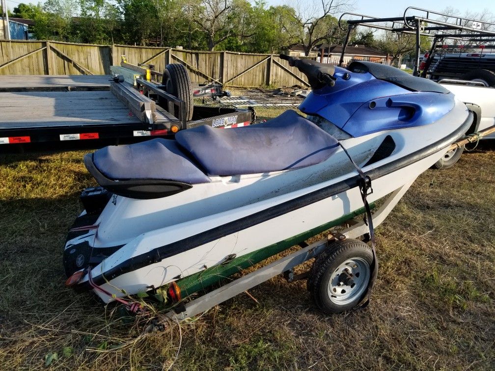 Jet ski for parts including trailer $500