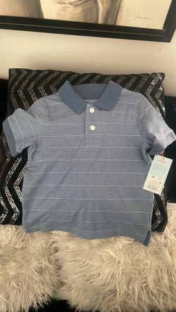 Cat & Jack colored denim style shirt