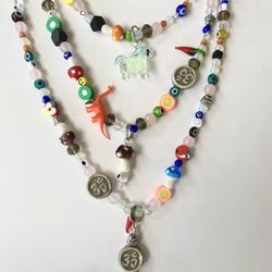 CHARM NECKLACE W/ PENDANT