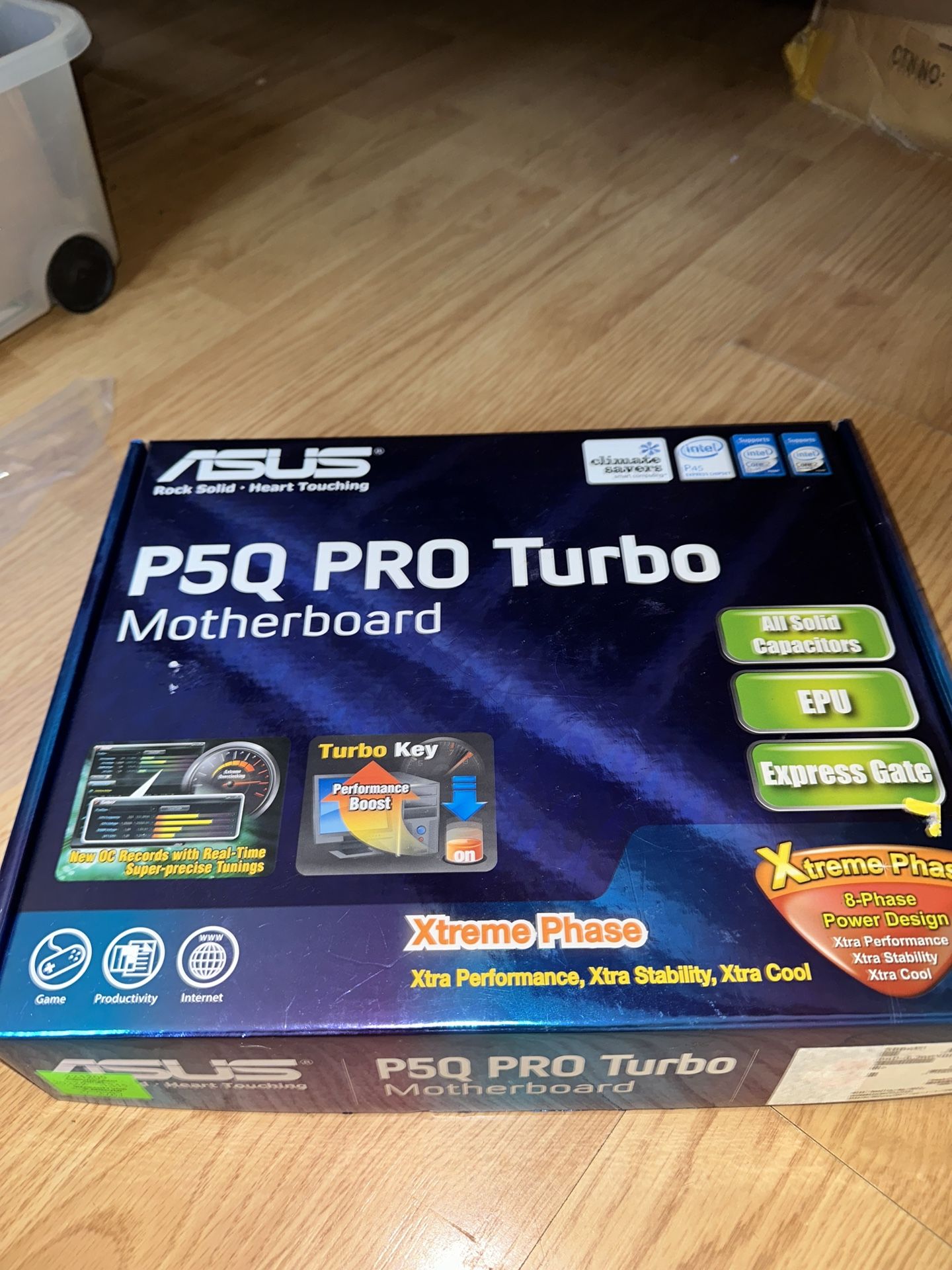 Asrock motherboard w/ Intel CPU