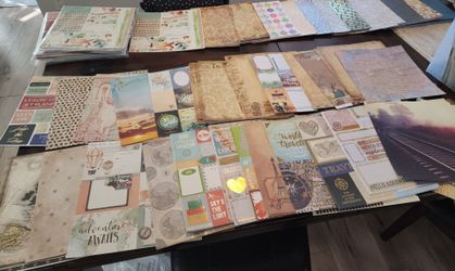 Scrapbooking Global Travel Paper Kit