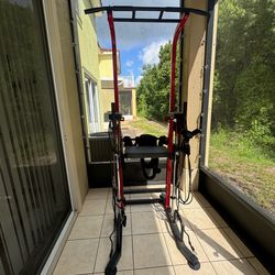 Pull up bar/dips with help beginners
