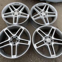 2010-2015 MERCEDES GLK 350- 20” AMG  ORIGINAL SILVER WHEELS —🇩🇪🇩🇪🇩🇪