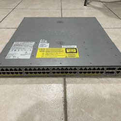 CISCO WS-C4948E-F 48 Port + 4 SFP+ SWITCH
