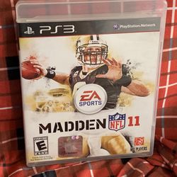 Madden 11 PS3 Playstation