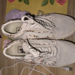 Floral Vans 