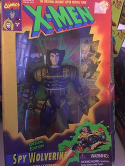 Marvel deluxe edition spy wolverine